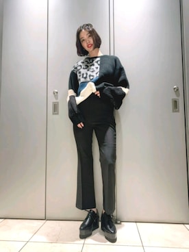 永田沙織(EMODA)さんのコーディネート