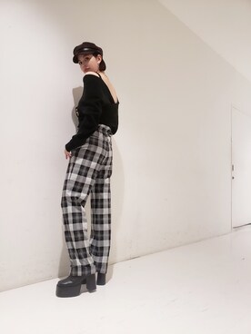 永田沙織(EMODA)さんのコーディネート