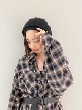 永田沙織(EMODA)さんのコーディネート