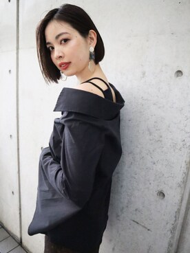 永田沙織(EMODA)さんのコーディネート