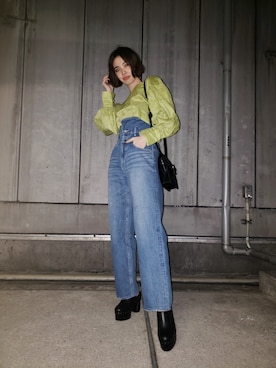 永田沙織(EMODA)さんのコーディネート