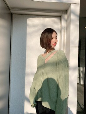 永田沙織(EMODA)さんのコーディネート