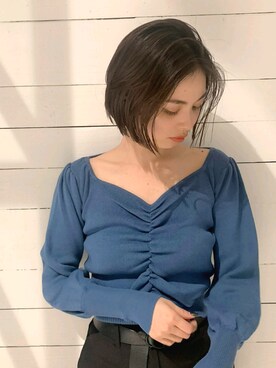 永田沙織(EMODA)さんのコーディネート