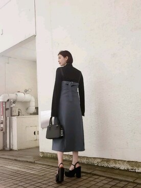 永田沙織(EMODA)さんのコーディネート