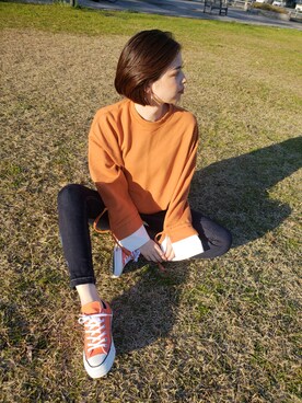 永田沙織(EMODA)さんのコーディネート