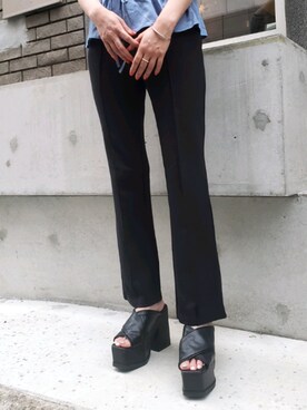 永田沙織(EMODA)さんのコーディネート