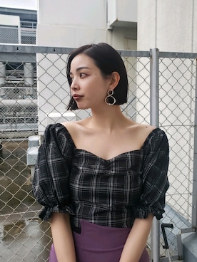 永田沙織(EMODA)さんのコーディネート