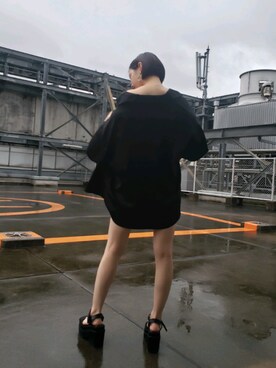 永田沙織(EMODA)さんのコーディネート