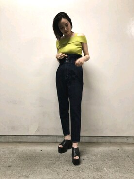 永田沙織(EMODA)さんのコーディネート