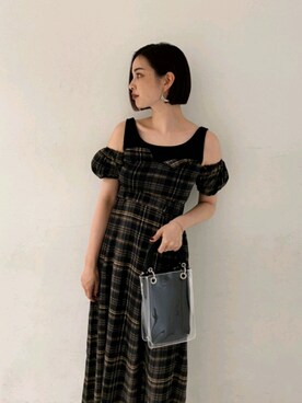 永田沙織(EMODA)さんのコーディネート