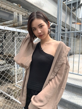 永田沙織(EMODA)さんのコーディネート