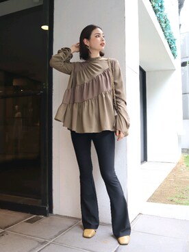 永田沙織(EMODA)さんのコーディネート