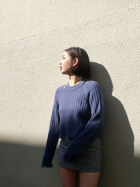 永田沙織(EMODA)さん(レディース・163cm)の冬コーディネート