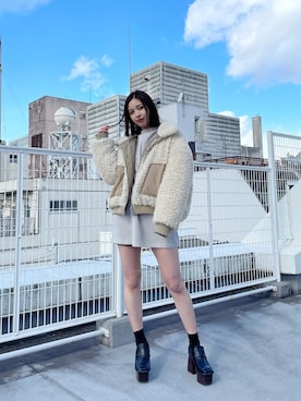 永田沙織(EMODA)さんのコーディネート