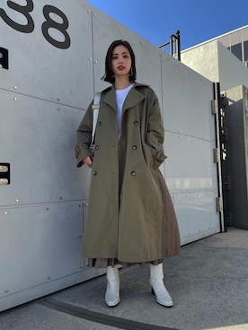 永田沙織(EMODA)さんのコーディネート