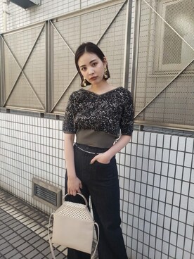 永田沙織(EMODA)さんのコーディネート