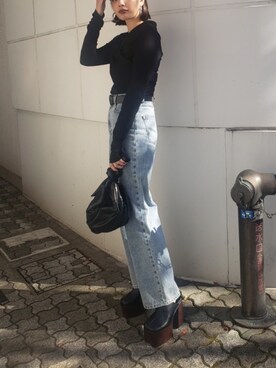 永田沙織(EMODA)さんのコーディネート