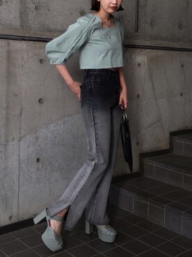 永田沙織(EMODA)さんのコーディネート