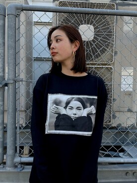 永田沙織(EMODA)さんのコーディネート