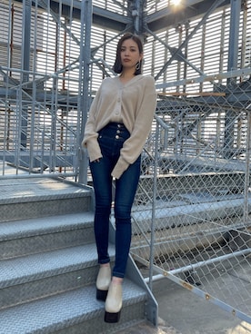 永田沙織(EMODA)さんのコーディネート