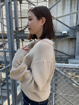 永田沙織(EMODA)さんのコーディネート