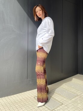 永田沙織(EMODA)さんのコーディネート