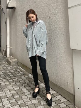 永田沙織(EMODA)さんのコーディネート