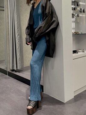 永田沙織(EMODA)さんのコーディネート