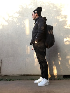 「アイテム（マウンテンパーカー）」を使った、ぽんさん（メンズ・177cm）の冬コーディネート