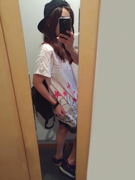 「TOMMY（トミー）のアイテム（腕時計）」を使った、lunayumiさん（レディース・161cm）の夏コーディネート