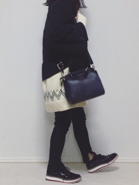 lunayumiさん（レディース・161cm）の冬コーディネート