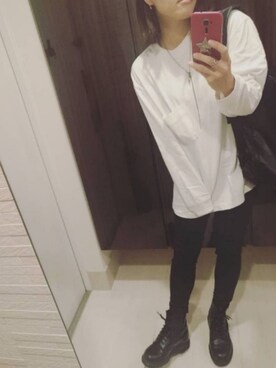 「And A（アンドエー）のアイテム（アクセサリー）」を使った、lunayumiさん（レディース・161cm）の秋コーディネート