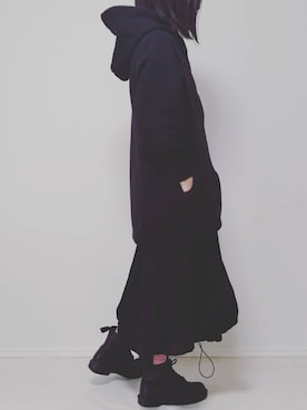 lunayumiさん（レディース・161cm）の冬コーディネート