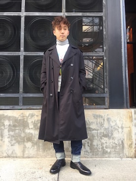 HIDEさん（メンズ・172cm）の冬コーディネート