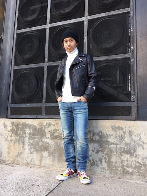 Hysteric Glamour名古屋店hideさんのライダースジャケットを使ったコーディネート Zozotown