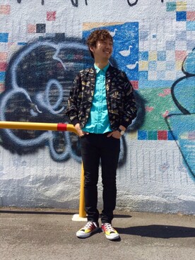 HIDEさん（メンズ・172cm）の春コーディネート