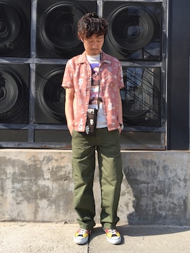 HIDEさん（メンズ・172cm）の春コーディネート