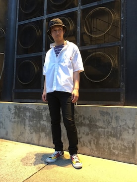 HIDEさん（メンズ・172cm）の春コーディネート