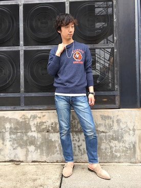 HIDEさん（メンズ・172cm）の春コーディネート