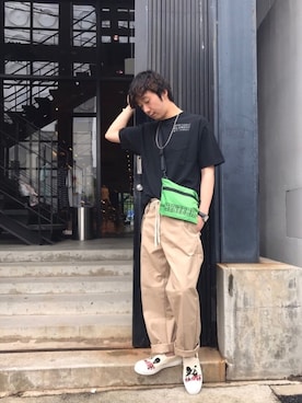 HIDEさん（メンズ・172cm）の春コーディネート