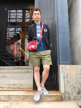 HIDEさん（メンズ・172cm）の夏コーディネート