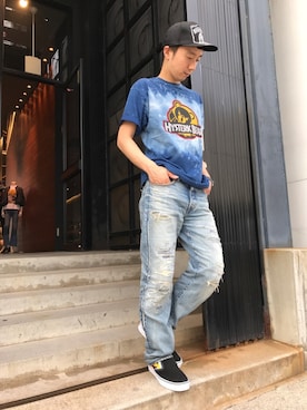 HIDEさん（メンズ・172cm）の夏コーディネート