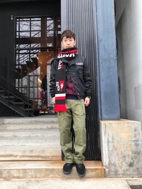 HIDEさん(メンズ・172cm)の秋コーディネート