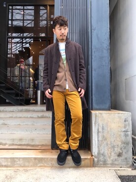 HIDEさん（メンズ・172cm）の秋コーディネート