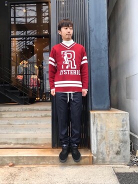 HIDEさん（メンズ・172cm）の秋コーディネート