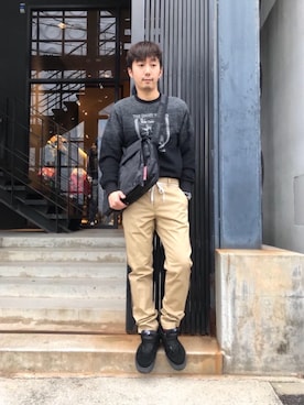 HIDEさん（メンズ・172cm）の秋コーディネート