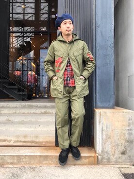 HIDEさん（メンズ・172cm）の秋コーディネート