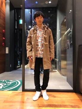 HIDEさん（メンズ・172cm）の冬コーディネート