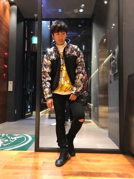 HIDEさん（メンズ・172cm）の冬コーディネート