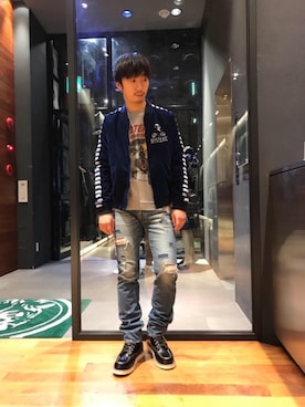 HIDEさん(メンズ・172cm)の冬コーディネート